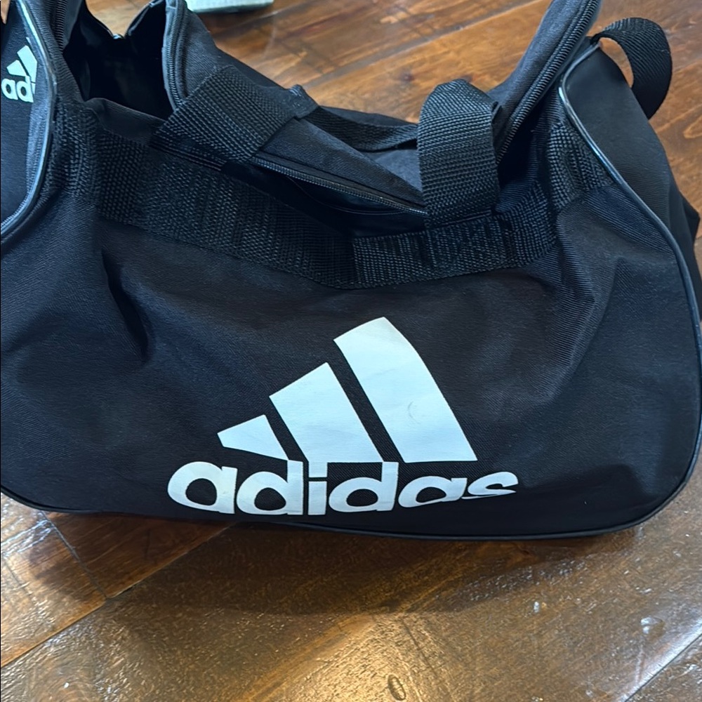 Adidas Black Duffel Bag